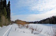 Рыбалка на хариуса. Весенняя подлёдная.. Фото 10242.