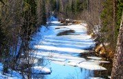 Рыбалка на хариуса. Весенняя подлёдная.. Фото 10243.