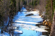 Рыбалка на хариуса. Весенняя подлёдная.. Фото 10243.