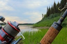 Рыбалка на щуку и хариуса в Архангельской области. Фото 11544.