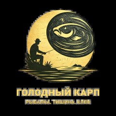 Озеро «Голодный карп». Логотип.