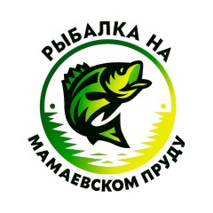 Платная рыбалка в Мамаевке. Логотип.