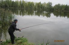 Клинский. Форелевый пруд. Фото 5501.