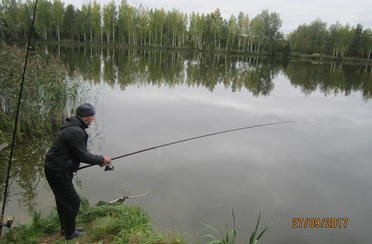 Клинский. Форелевый пруд. Фото 5501.