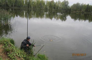 Клинский. Форелевый пруд. Фото 5502.