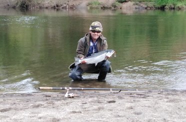 Рыбалка на реке Камчатка. Фото 9228.